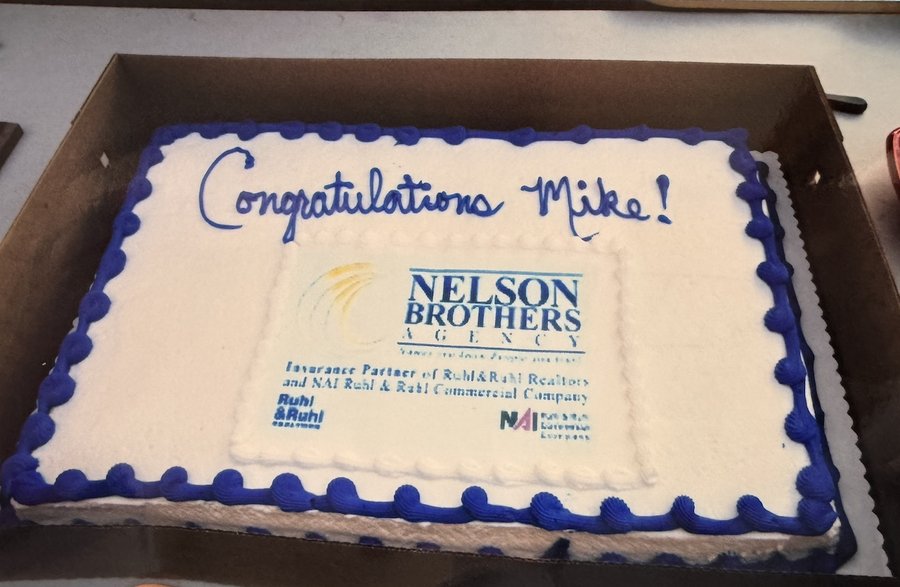 Congratulations to Mike Nelson on his retirement.