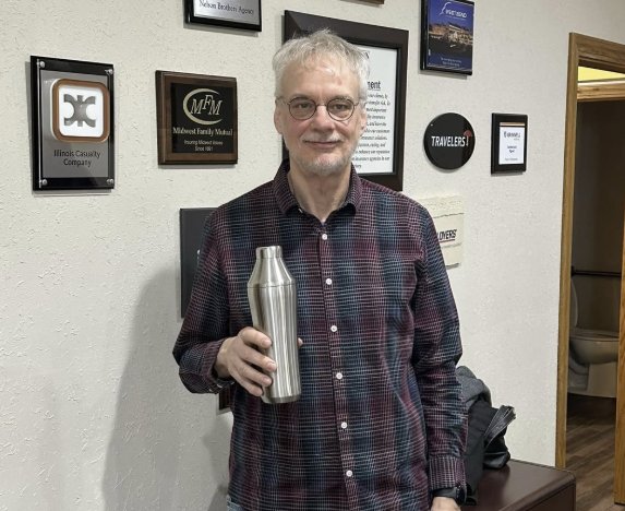 Jeff Kaisler at his 2025 retirement.